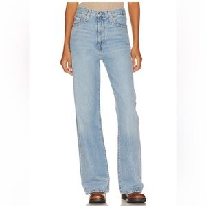 Levis ribcage wide leg jeans